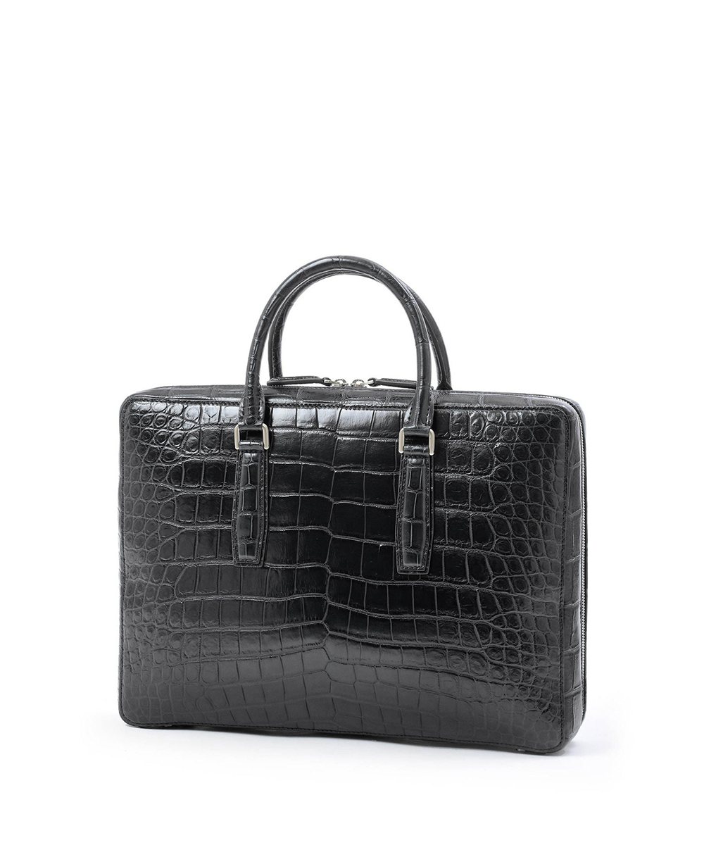 フジタカ ギャラリー 名巧クロコダイル ブリーフバッグ A4ジャスト