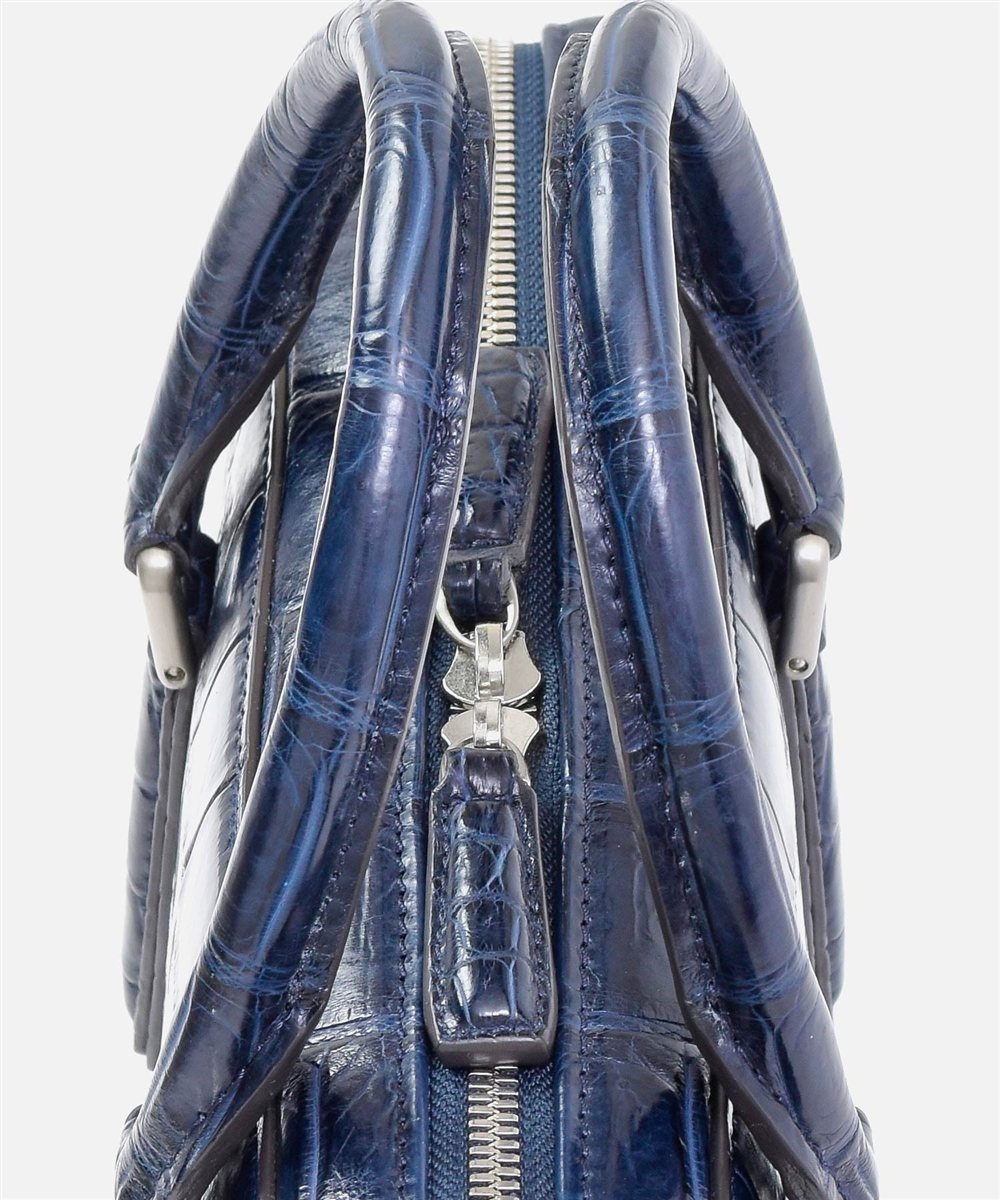 フジタカ ギャラリー 名巧クロコダイル コンパクト ブリーフバッグ B5