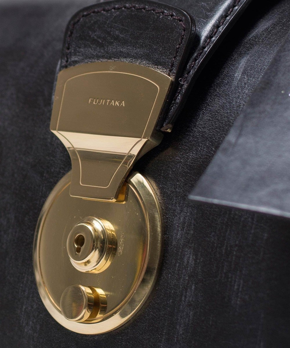 フジタカ ギャラリー 名巧 ブライドルレザー ダレスバッグ A4