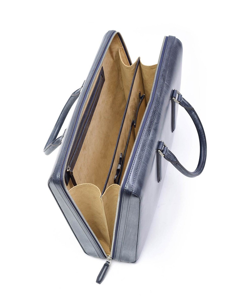 フジタカ ギャラリー 名巧 ブライドルレザー ビジネスバッグ ロケット型 B4ジャスト