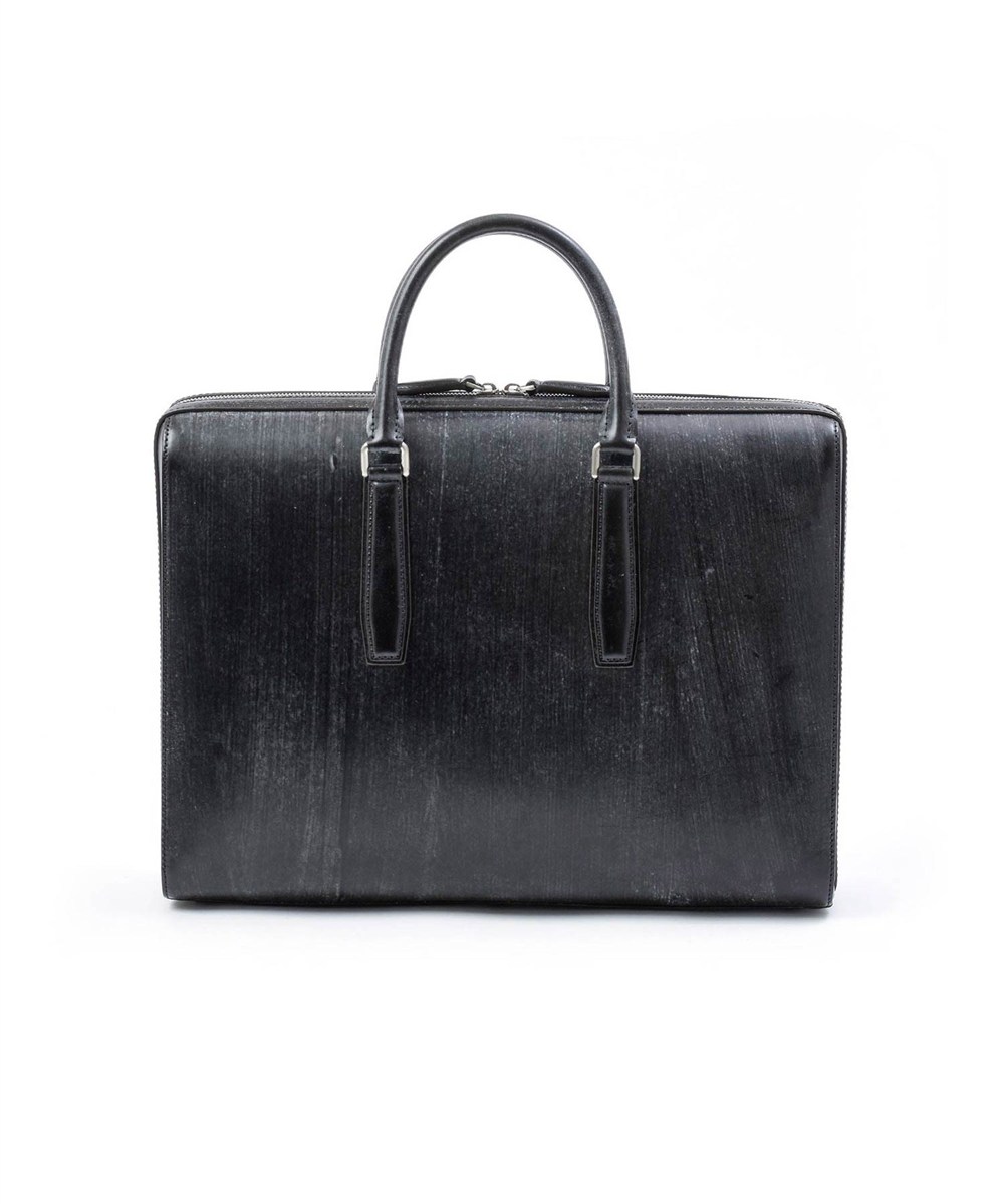 フジタカ ギャラリー 名巧 ブライドルレザー ビジネスバッグ ロケット型 B4ジャスト