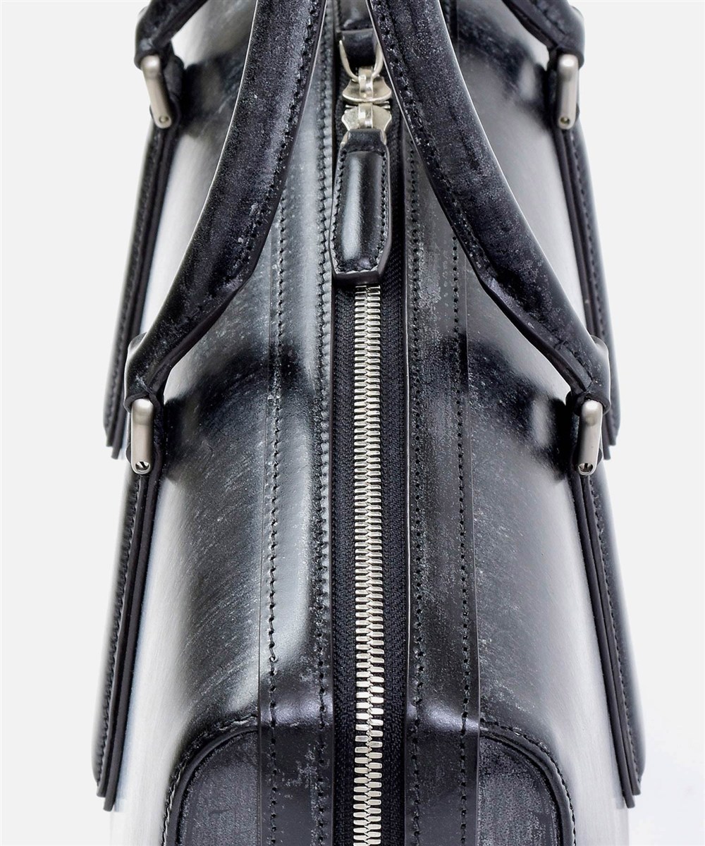 フジタカ ギャラリー 名巧 ブライドルレザー ビジネスバッグ ロケット型 B4ジャスト