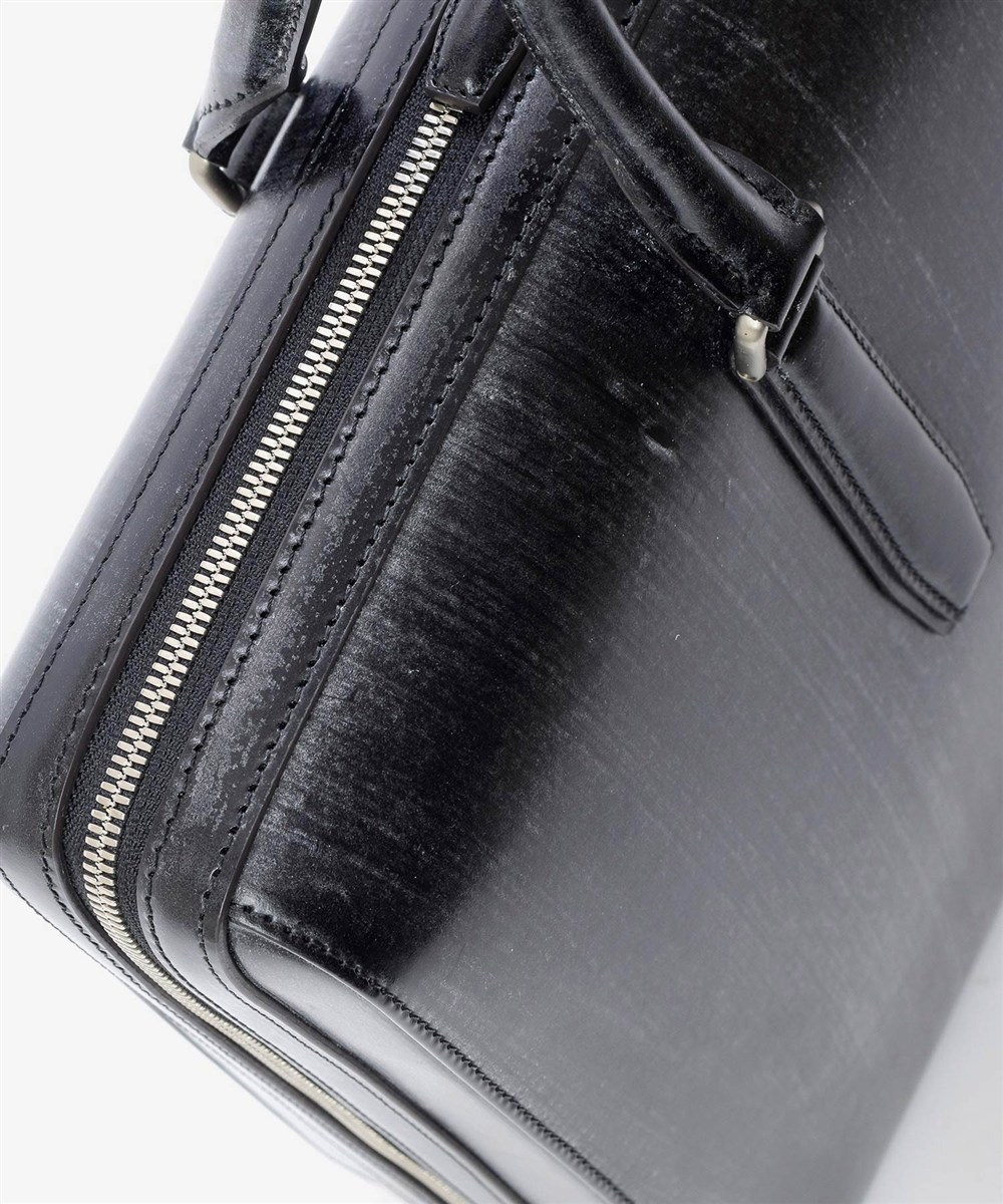 フジタカ ギャラリー 名巧 ブライドルレザー ビジネスバッグ ロケット型 B4ジャスト