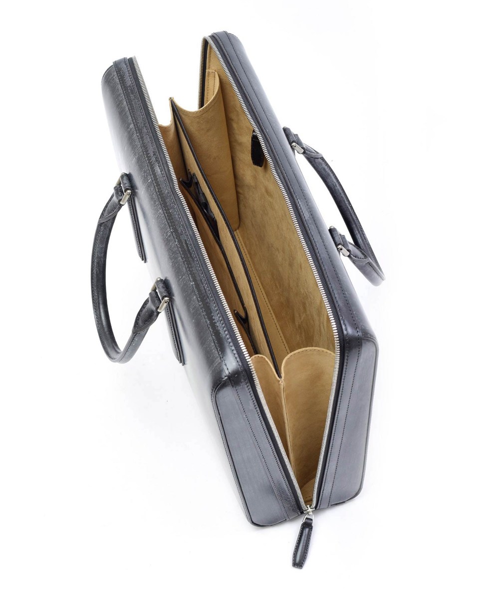 フジタカ ギャラリー 名巧 ブライドルレザー ビジネスバッグ ロケット型 B4ジャスト