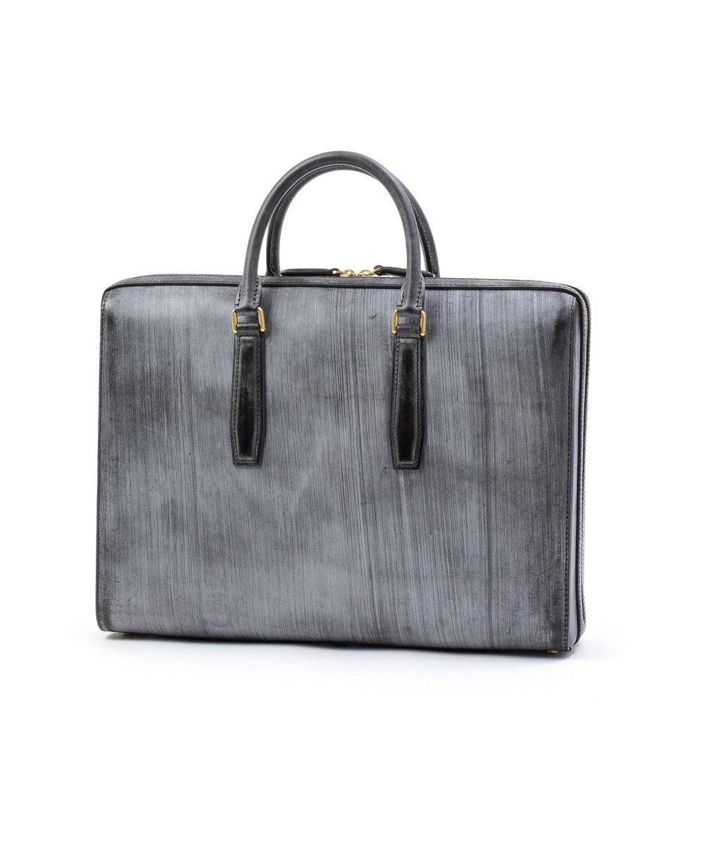 フジタカ ギャラリー 名巧 ブライドルレザー ビジネスバッグ ロケット型 B4ジャスト