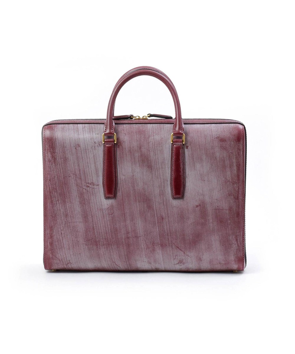 フジタカ ギャラリー 名巧 ブライドルレザー ビジネスバッグ ロケット型 B4ジャスト