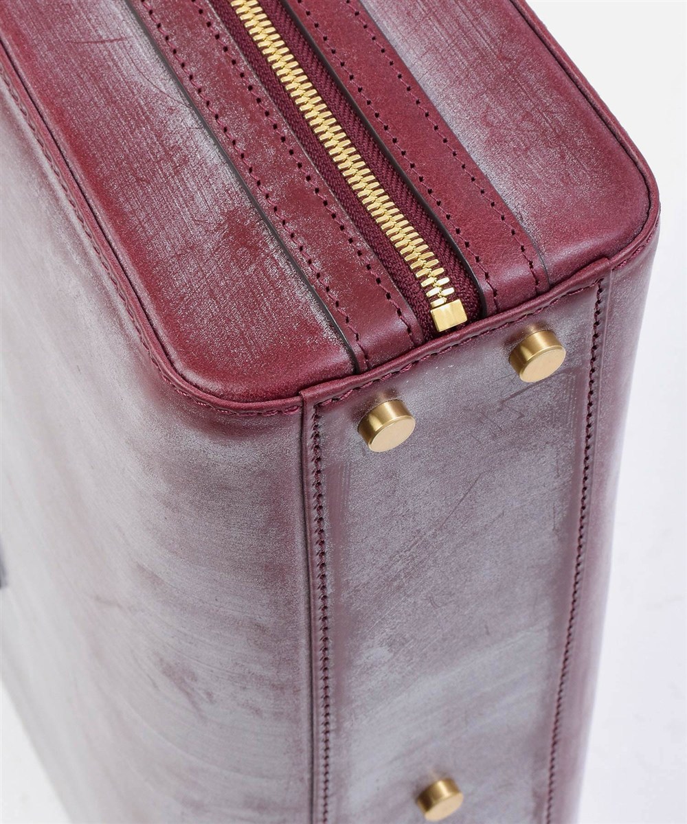 フジタカ ギャラリー 名巧 ブライドルレザー ビジネスバッグ ロケット型 B4ジャスト