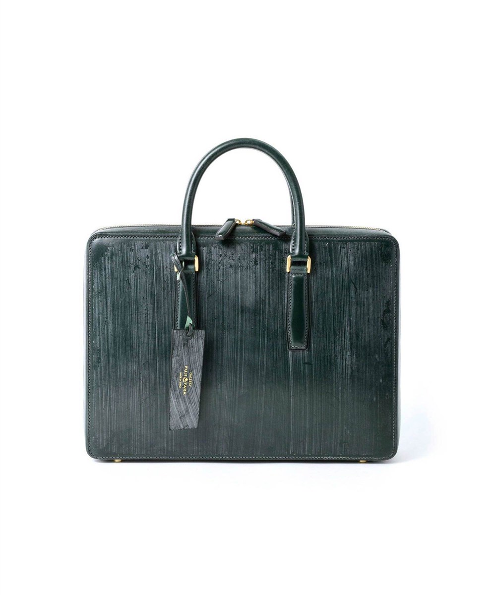 フジタカ ギャラリー 名巧 ブライドルレザー ビジネスバッグ A4ジャスト