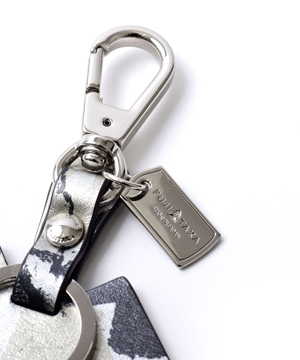 フジタカ ミーツ KYOTO Leather HAKU キーホルダー 【匠】