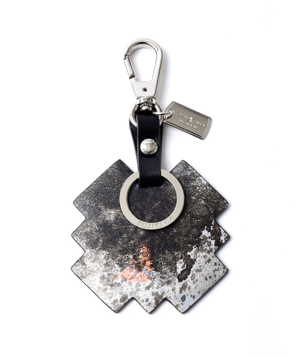 フジタカ ミーツ KYOTO Leather HAKU キーホルダー 【匠】