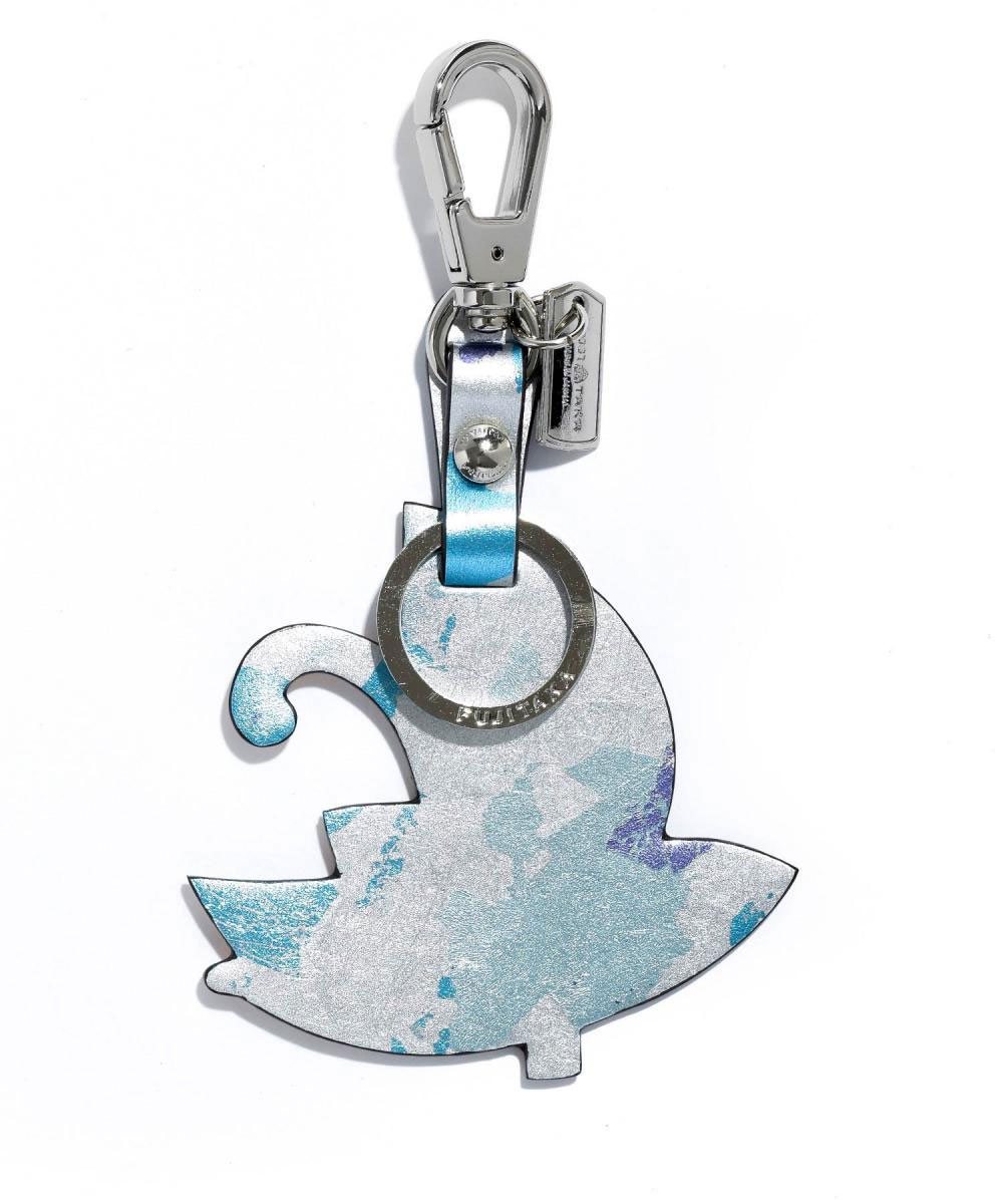 フジタカ ミーツ KYOTO Leather HAKU キーホルダー 【粋】