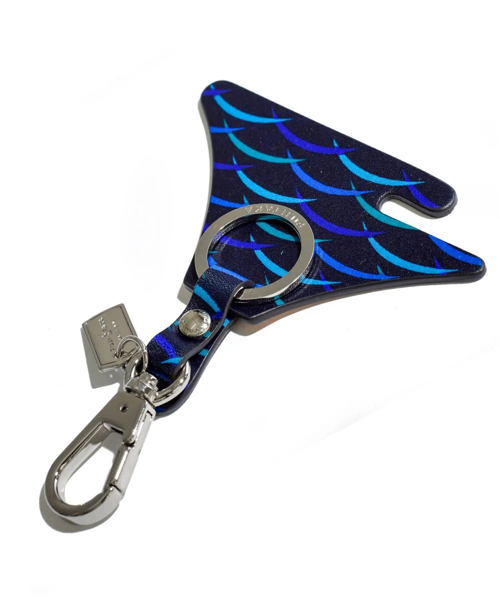 フジタカ ミーツ KYOTO Leather 露芝 キーホルダー 【富士山】