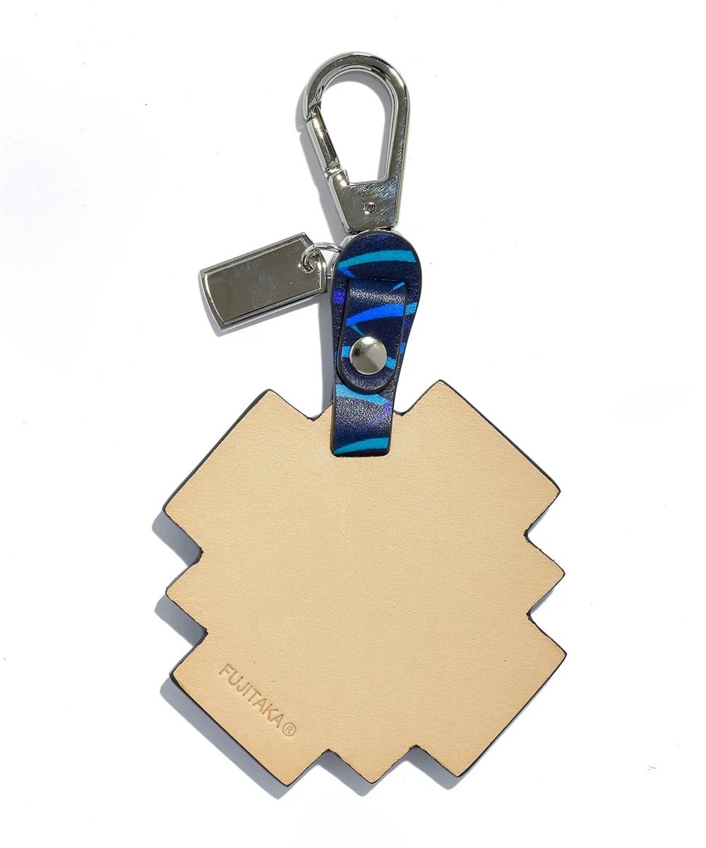 フジタカ ミーツ KYOTO Leather 露芝 キーホルダー 【匠】