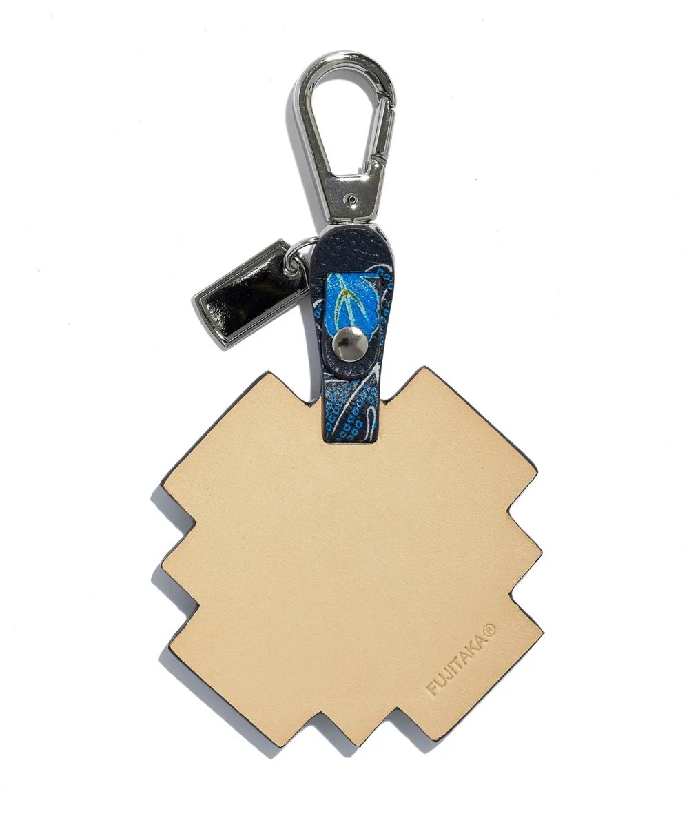 フジタカ ミーツ KYOTO Leather 唐草 キーホルダー 【匠】