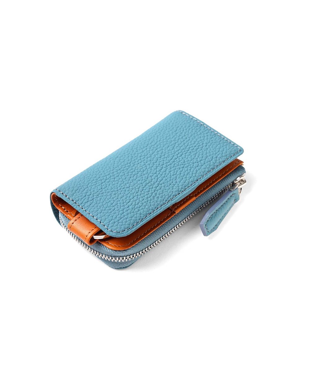 フジタカ ムース 小銭入れ付き キーケース スマートキー対応