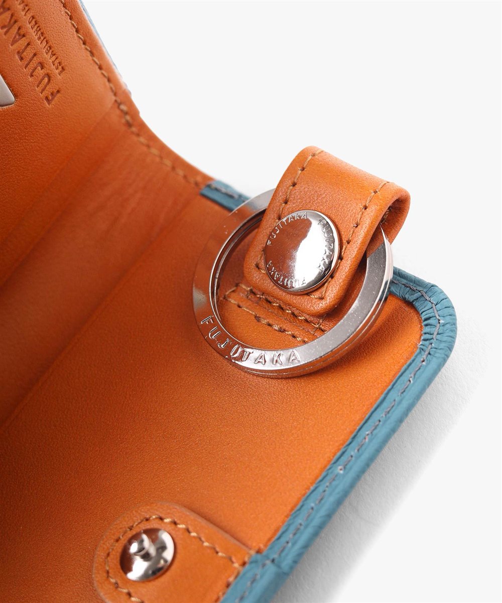 フジタカ ムース 小銭入れ付き キーケース スマートキー対応