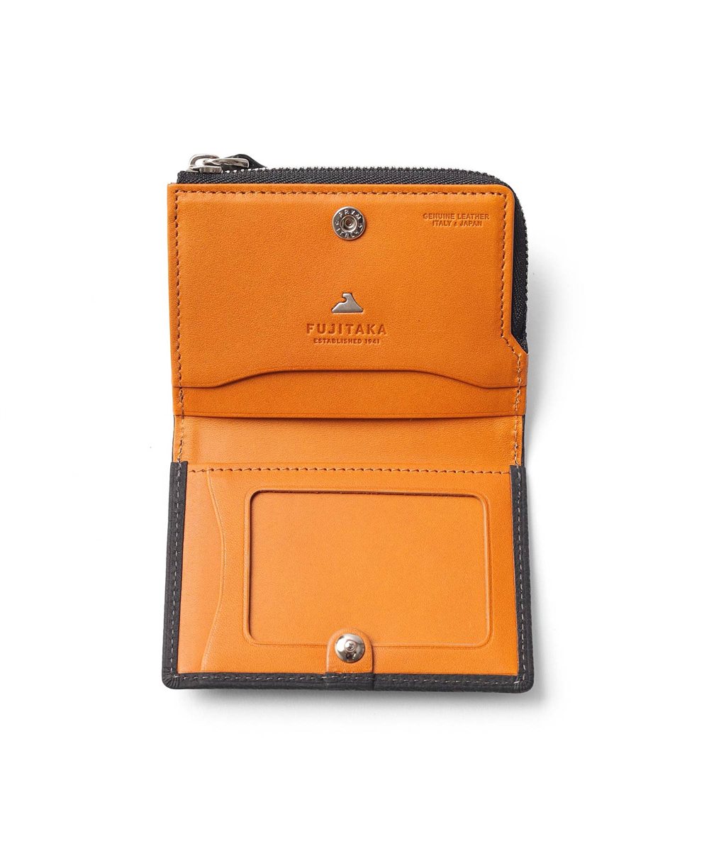 フジタカ ムース パスポケット付き 小銭入れ