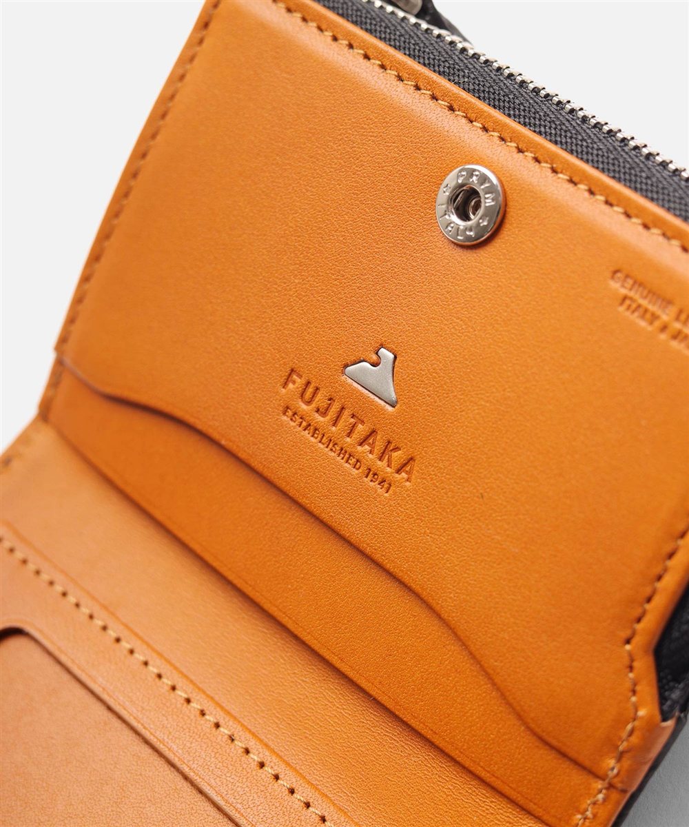 フジタカ ムース パスポケット付き 小銭入れ