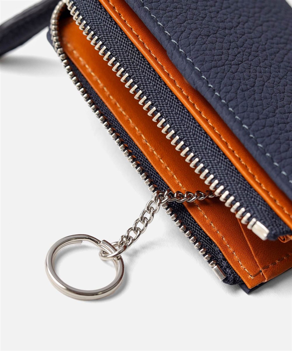 フジタカ ムース パスポケット付き 小銭入れ