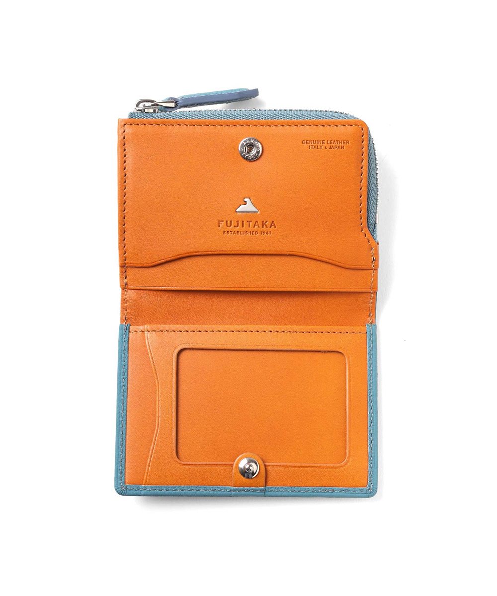 フジタカ ムース パスポケット付き 小銭入れ