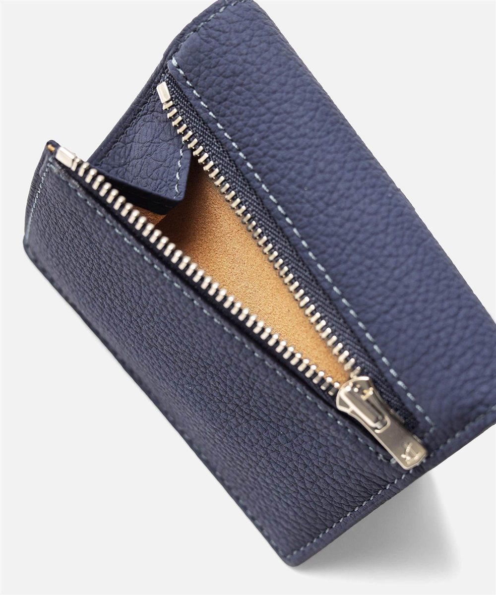 フジタカ ムース コンパクト 二つ折り財布 カード段8