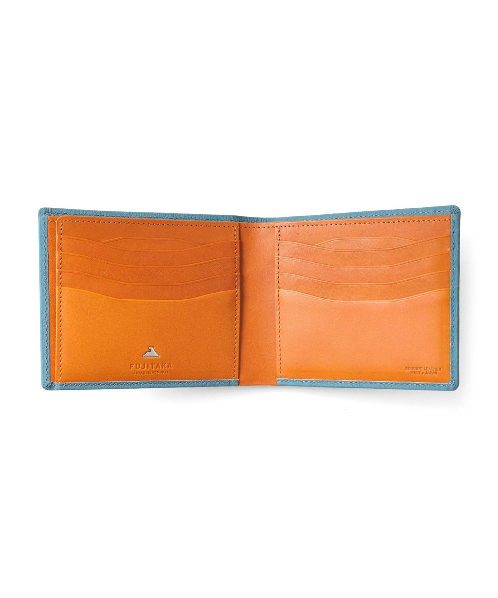 フジタカ ムース 純札 二つ折り財布 カード段18