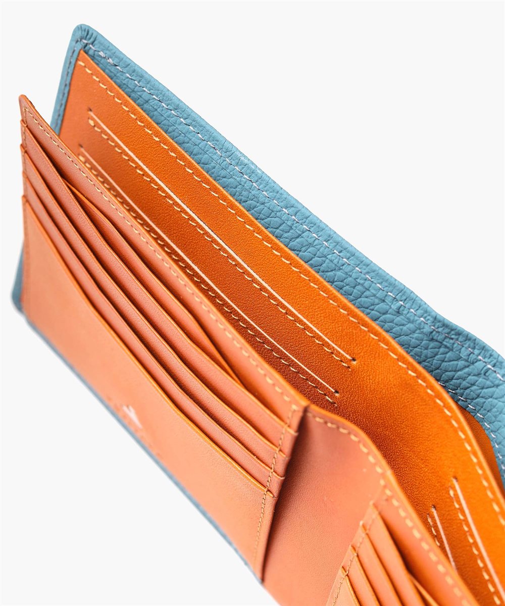 フジタカ ムース 純札 二つ折り財布 カード段18