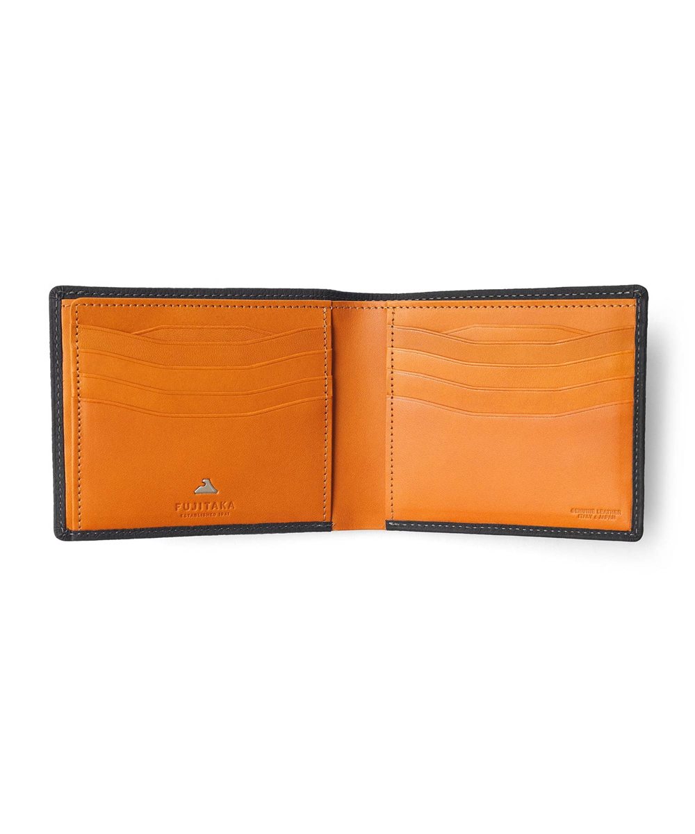 フジタカ ムース 純札 二つ折り財布 カード段18