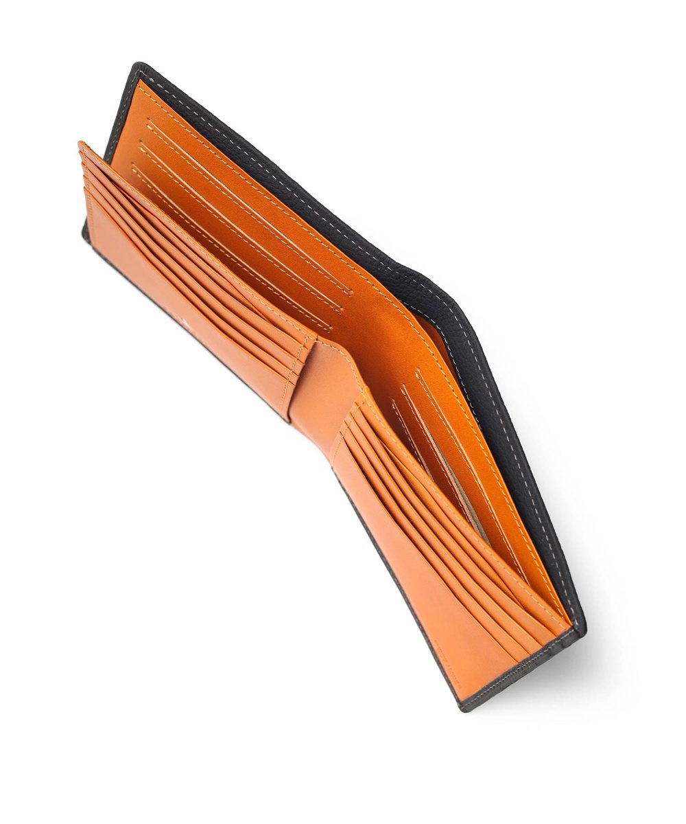 フジタカ ムース 純札 二つ折り財布 カード段18