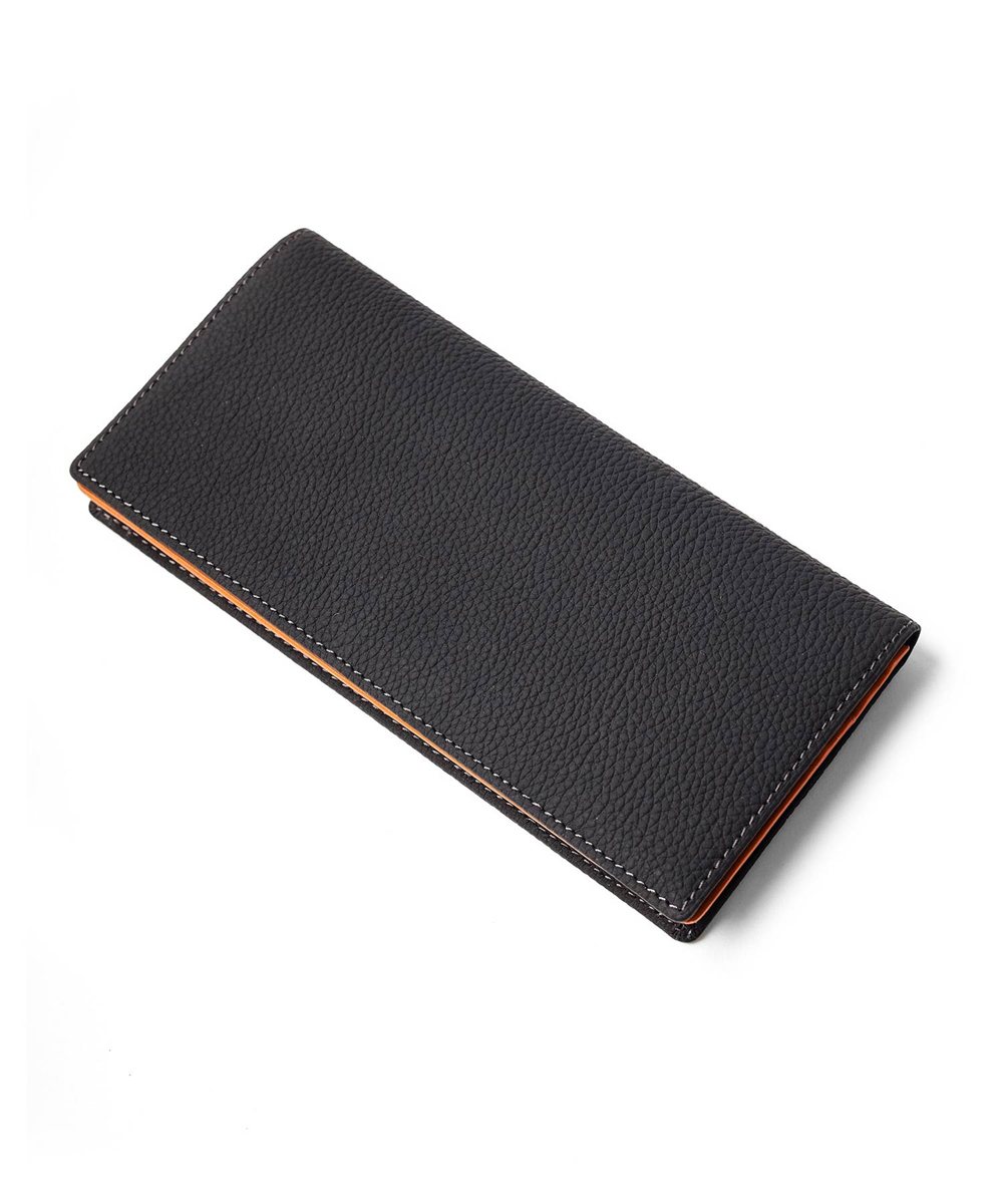 フジタカ ムース 通しマチ かぶせ長財布 カード段14