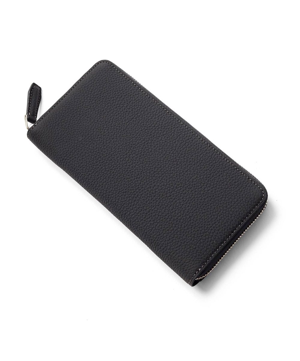 フジタカ ムース ラウンドファスナー長財布 カード段19