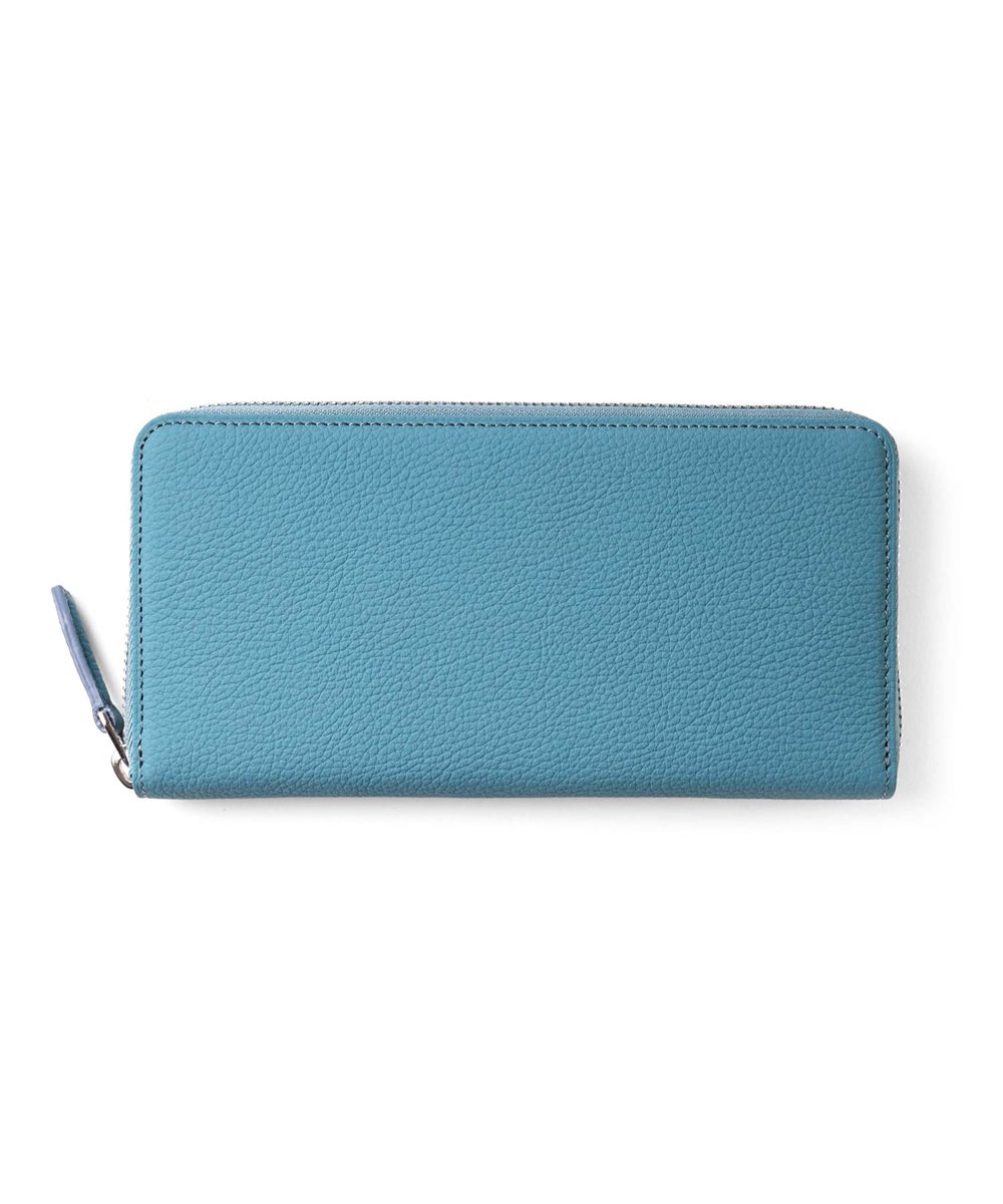 フジタカ ムース ラウンドファスナー長財布 カード段19