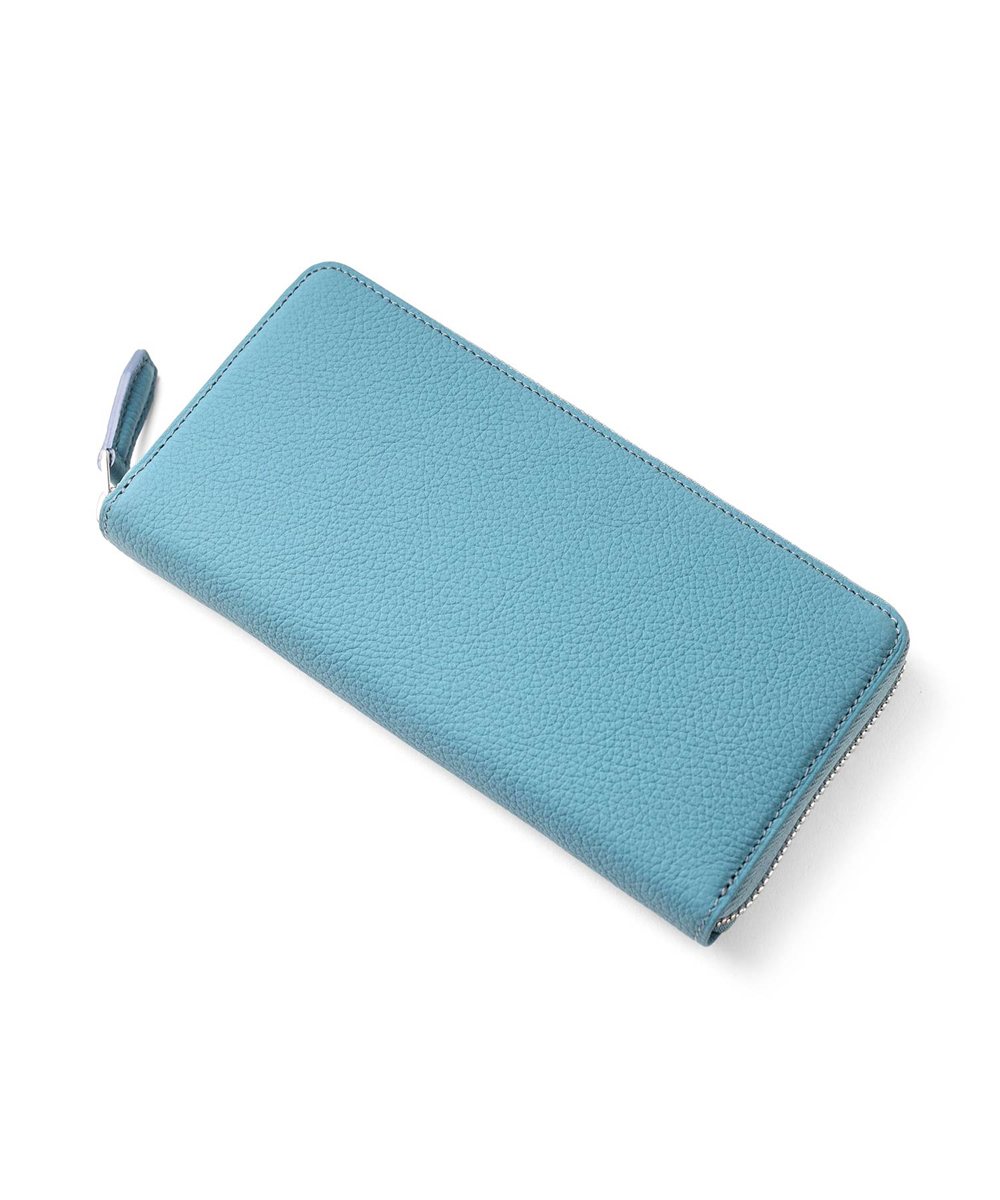 フジタカ ムース ラウンドファスナー長財布 カード段19