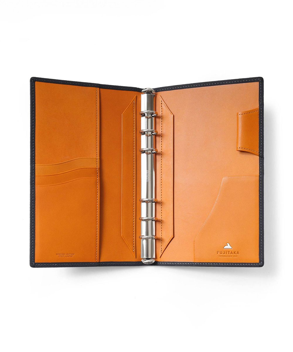 フジタカ ムース システム手帳 バインダー バイブルサイズ