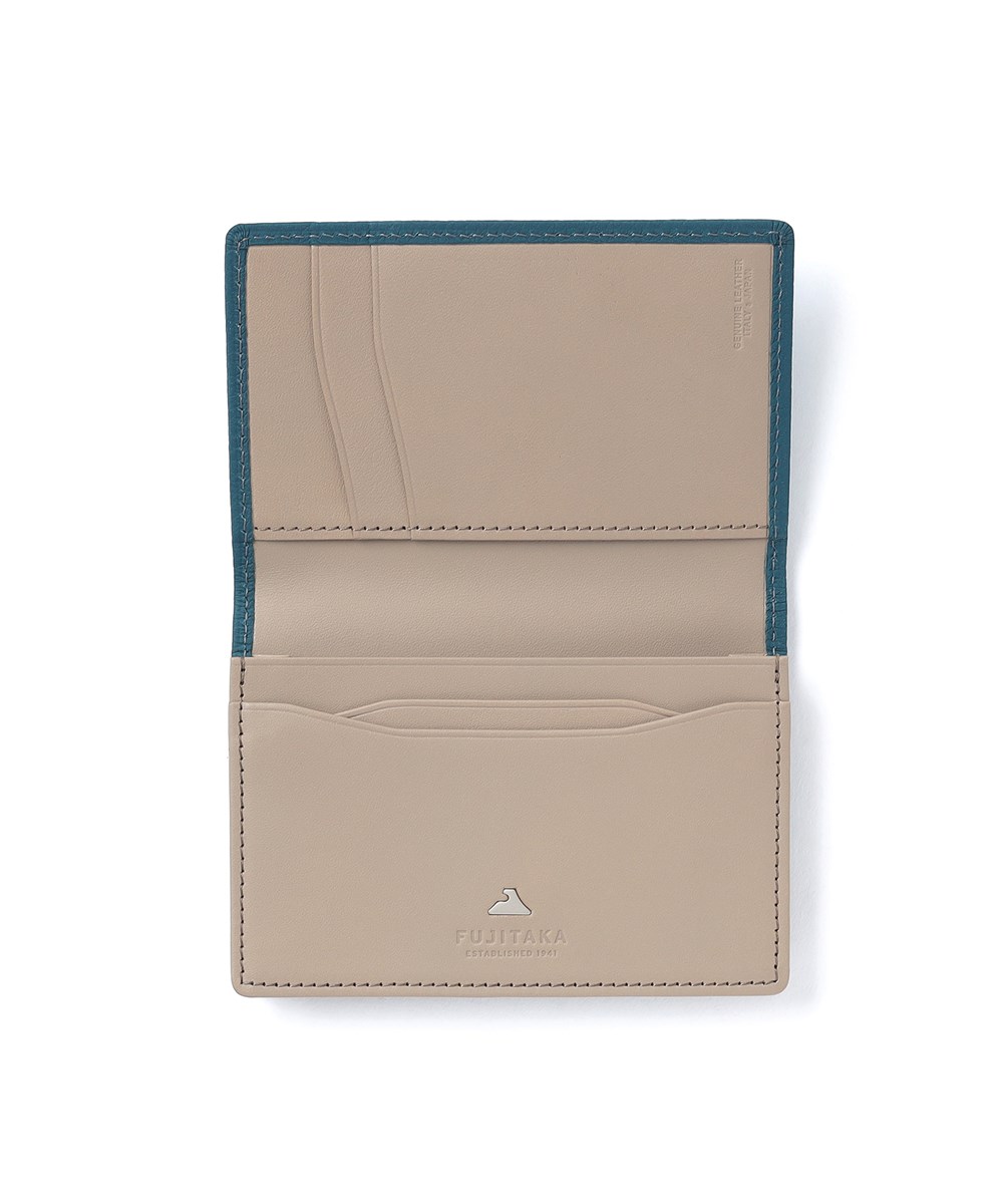 フジタカ ムース 通しマチ 名刺入れ 85th Limited Color