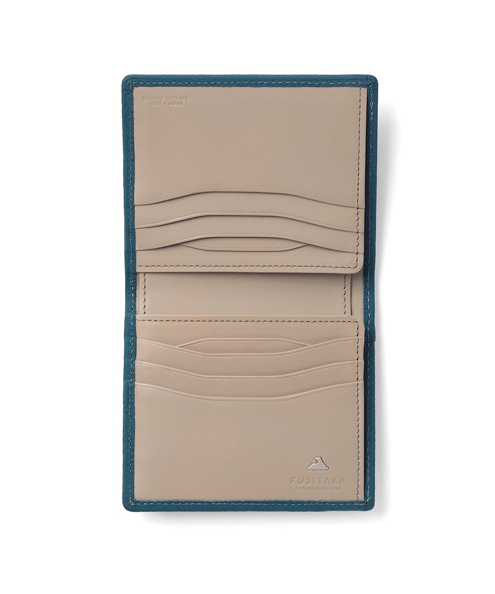 フジタカ ムース コンパクト 二つ折り財布 カード段8  85th Limited Color