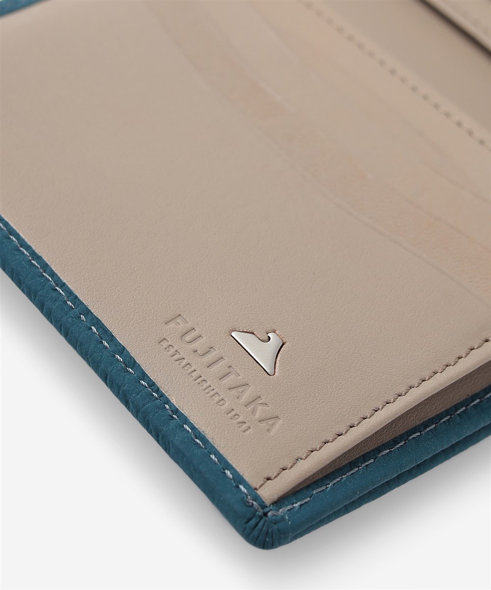 フジタカ ムース コンパクト 二つ折り財布 カード段8  85th Limited Color