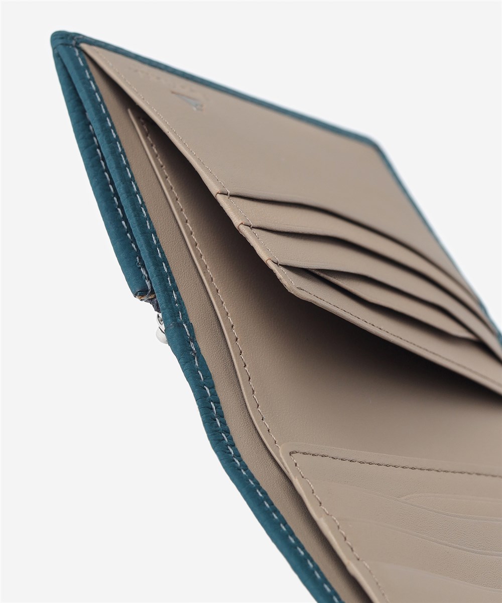 フジタカ ムース コンパクト 二つ折り財布 カード段8  85th Limited Color