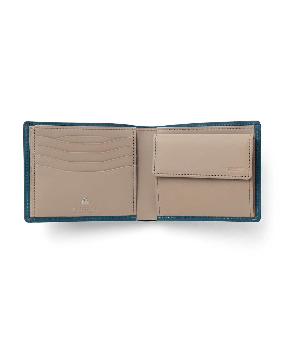 フジタカ ムース  二つ折り財布 カード段12 85th Limited Color