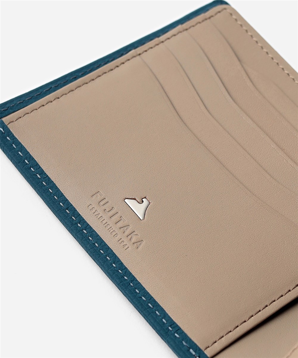 フジタカ ムース  二つ折り財布 カード段12 85th Limited Color