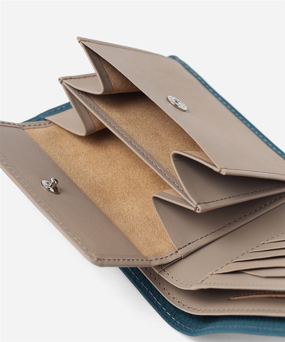 フジタカ ムース  二つ折り財布 カード段12 85th Limited Color