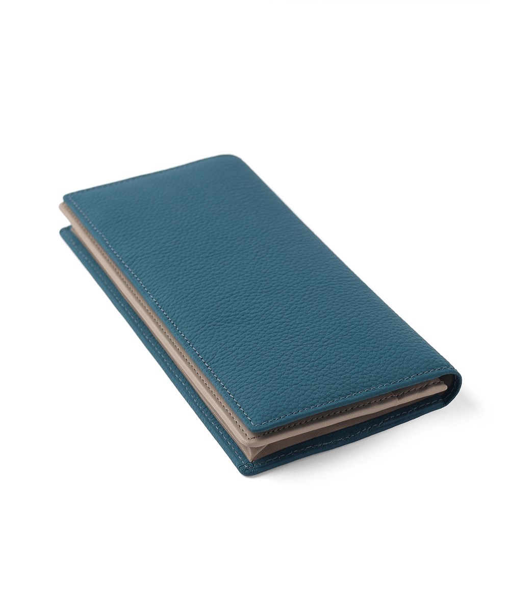 フジタカ ムース  通しマチ かぶせ長財布 カード段14 85th Limited Color