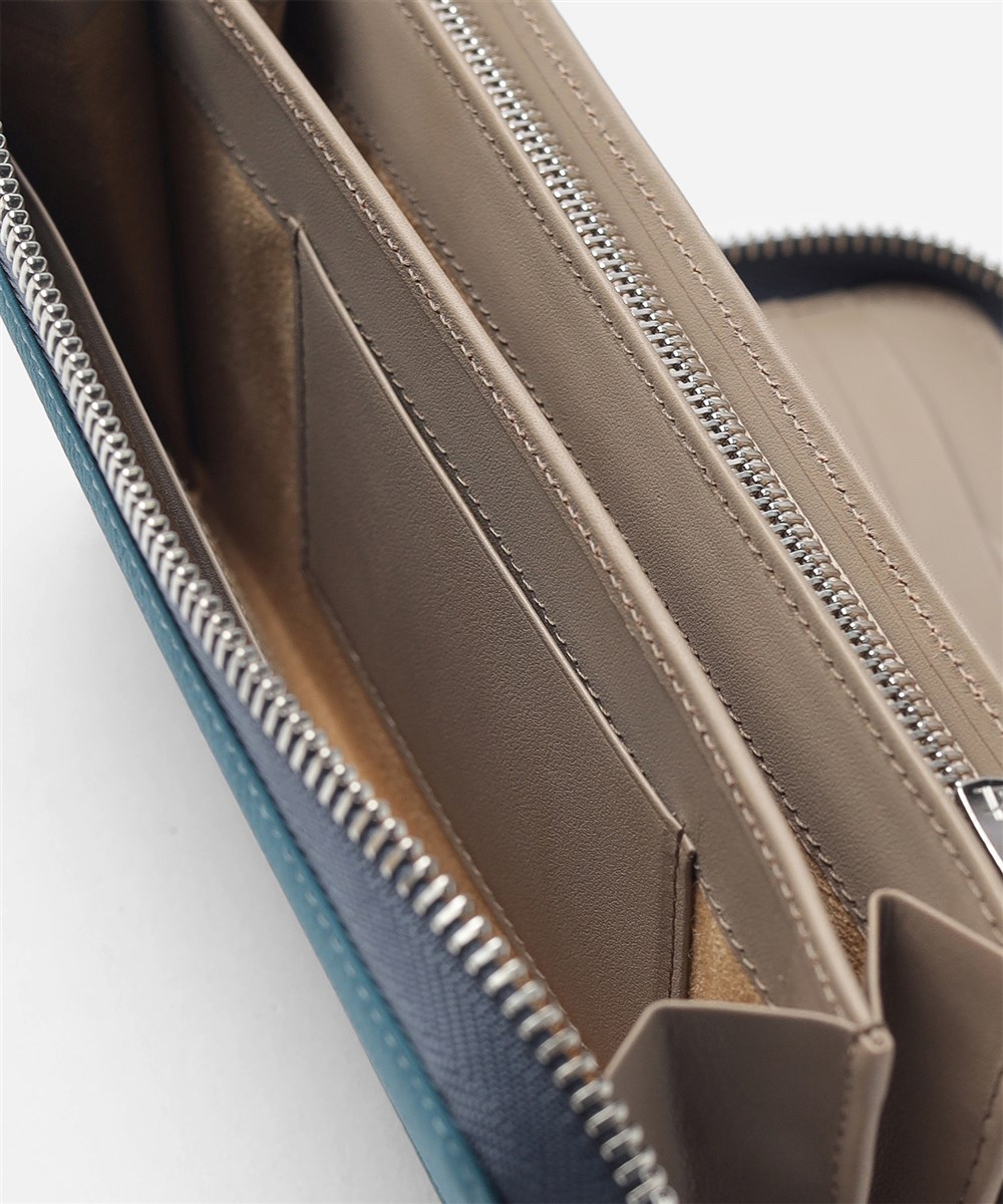  フジタカ ムース ラウンドファスナー長財布 カード段19 85th Limited Color