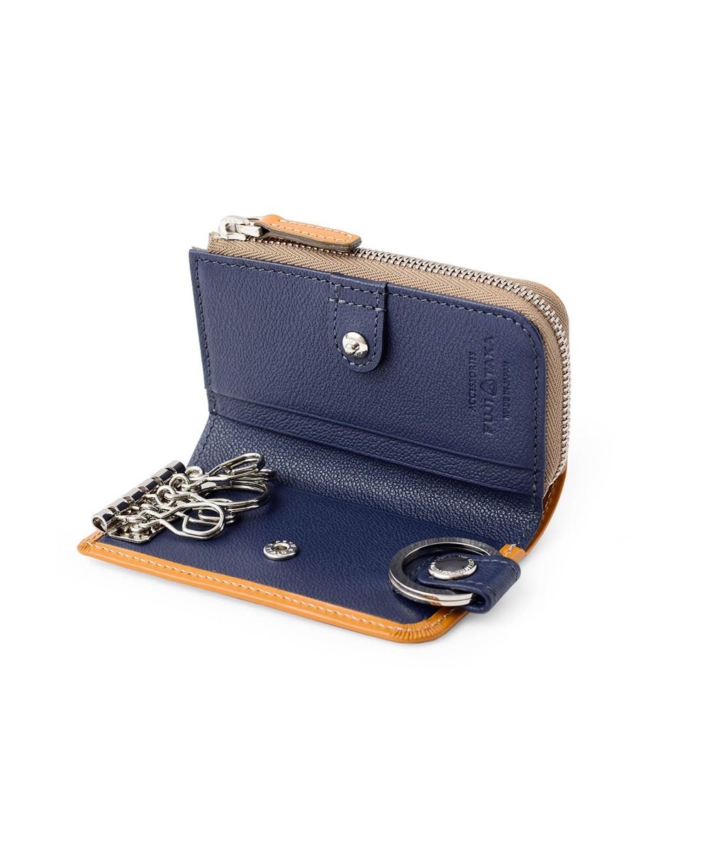 フジタカ ジョセフ ブライドルレザー 小銭入れ 兼用 キーケース