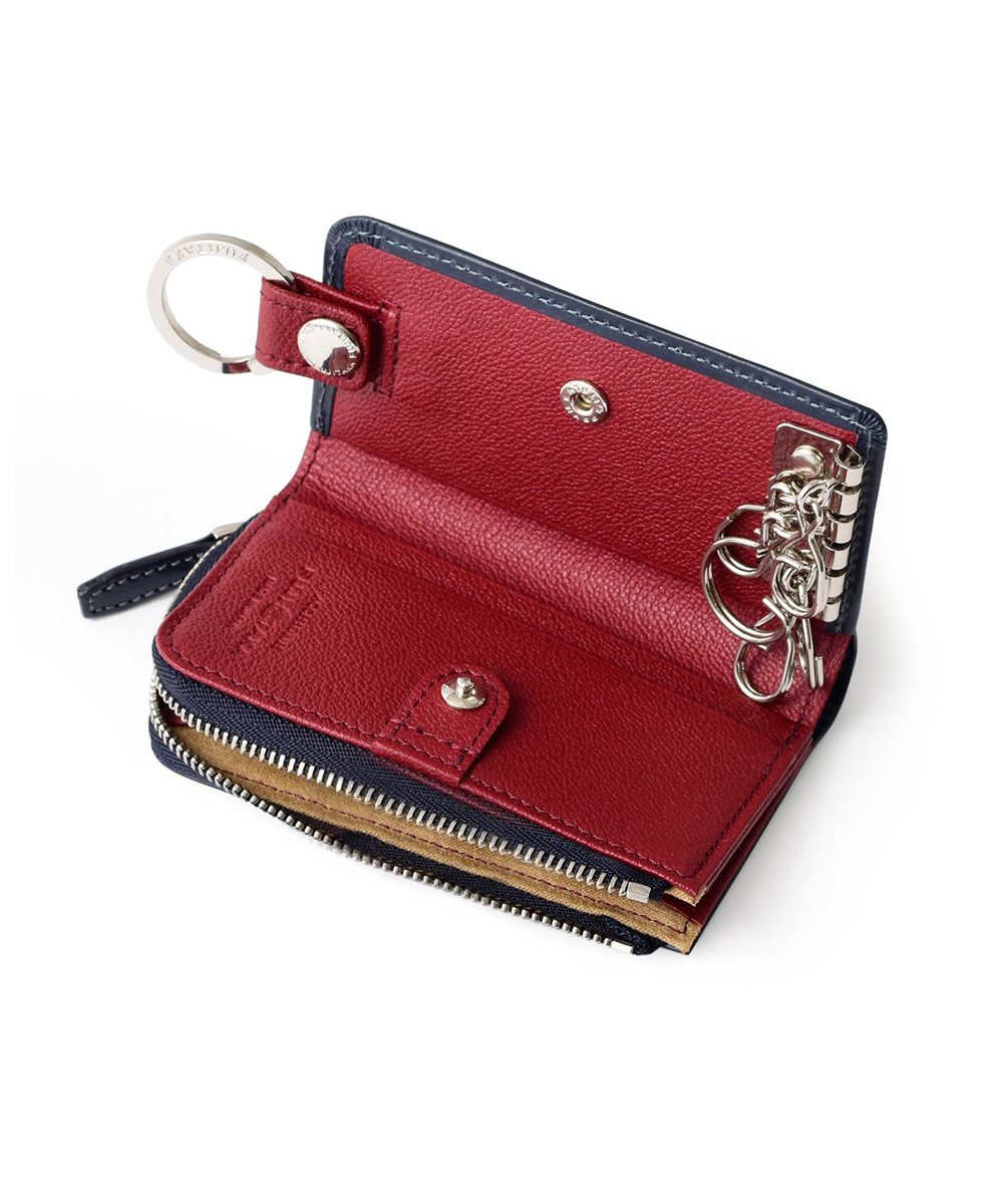 フジタカ ジョセフ ブライドルレザー 小銭入れ 兼用 キーケース