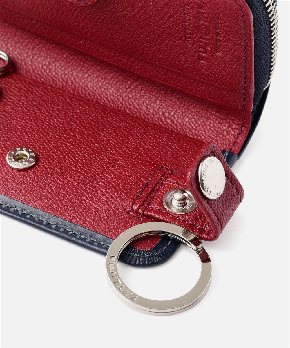 フジタカ ジョセフ ブライドルレザー 小銭入れ 兼用 キーケース