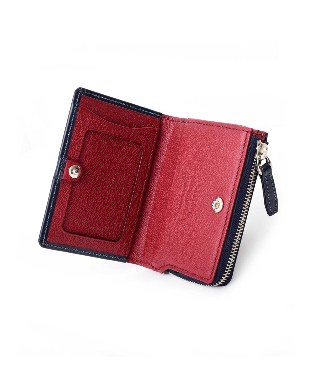 フジタカ ジョセフ ブライドルレザー パスケース 兼用 小銭入れ