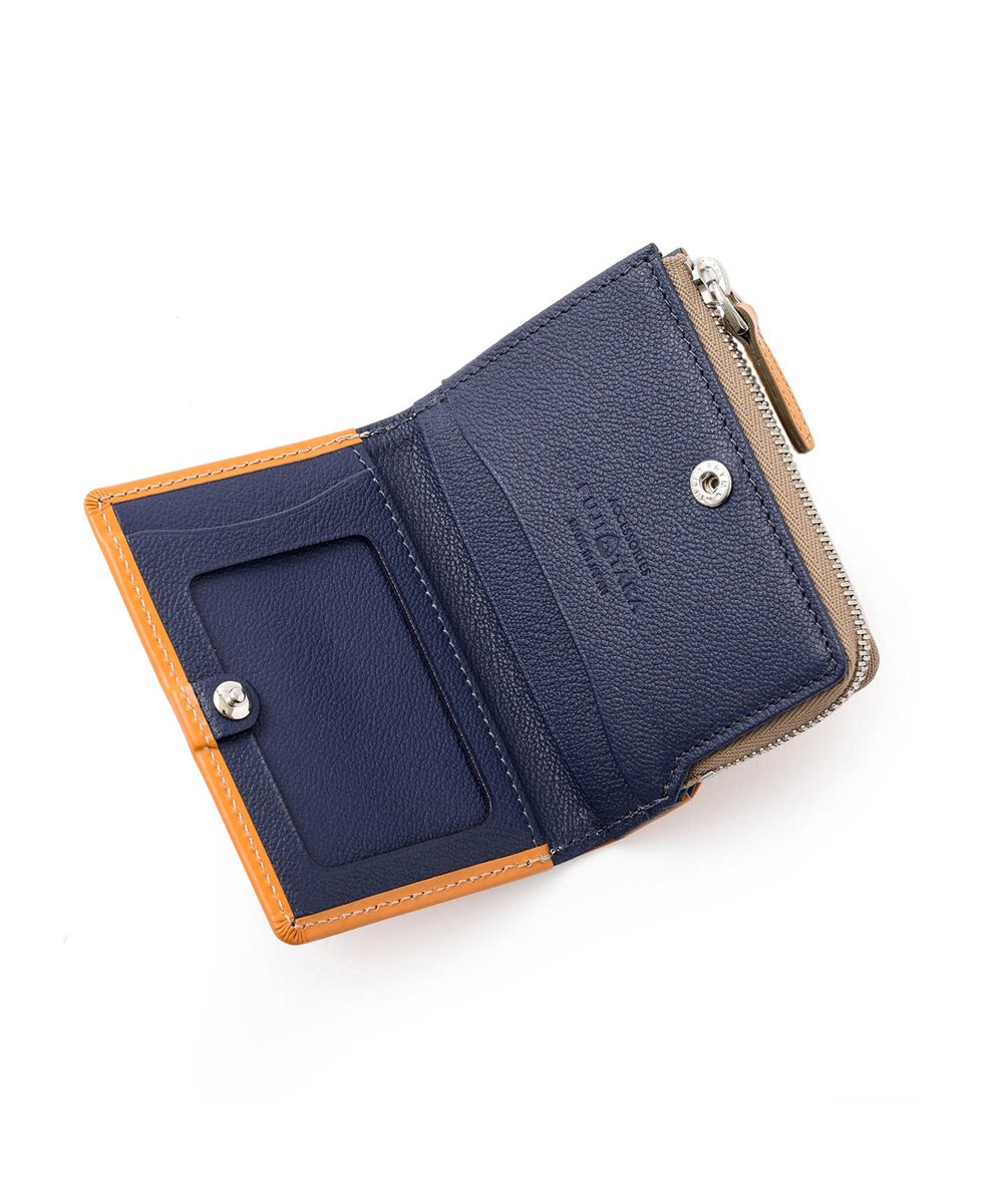 フジタカ ジョセフ ブライドルレザー パスケース 兼用 小銭入れ