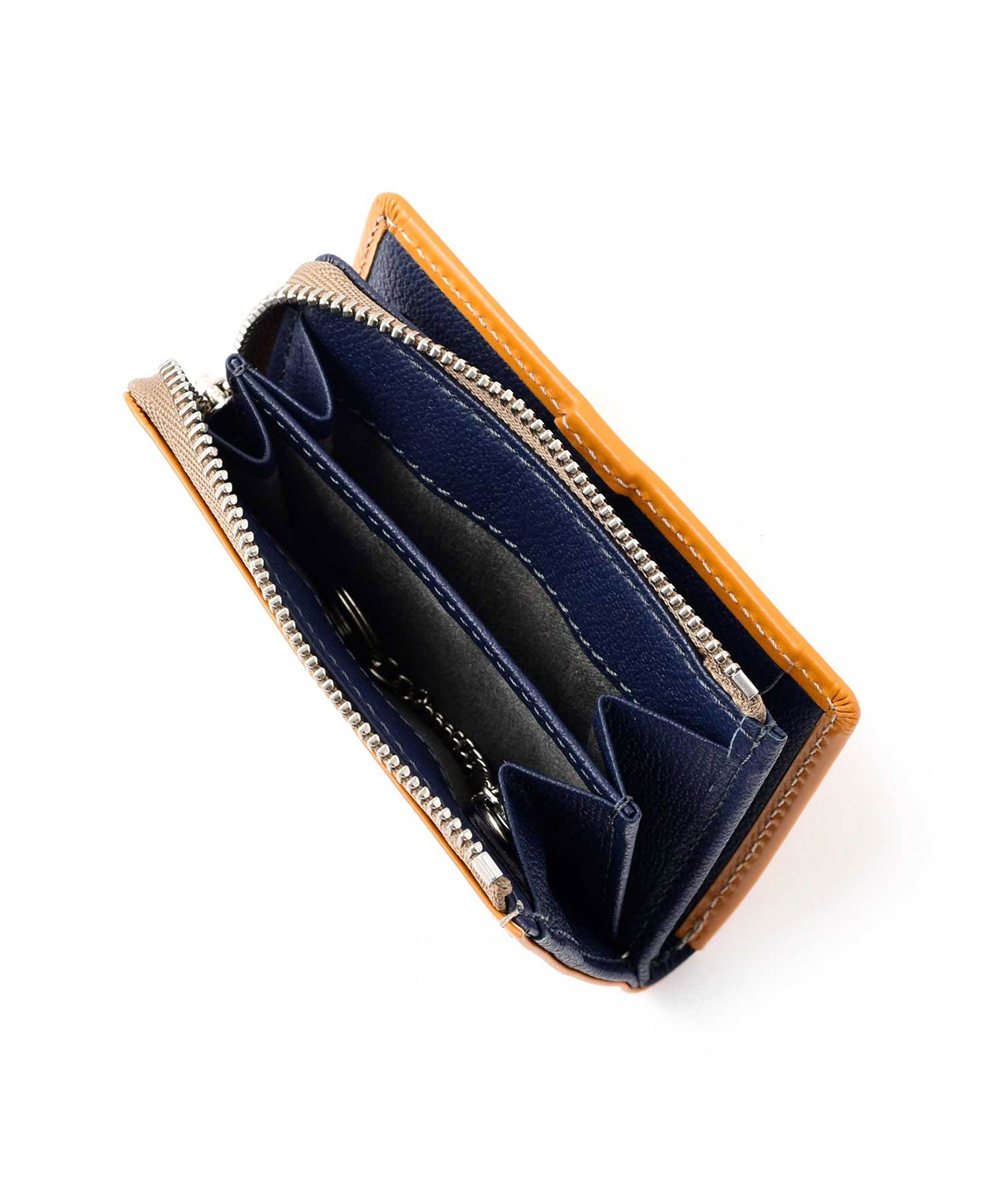 フジタカ ジョセフ ブライドルレザー パスケース 兼用 小銭入れ