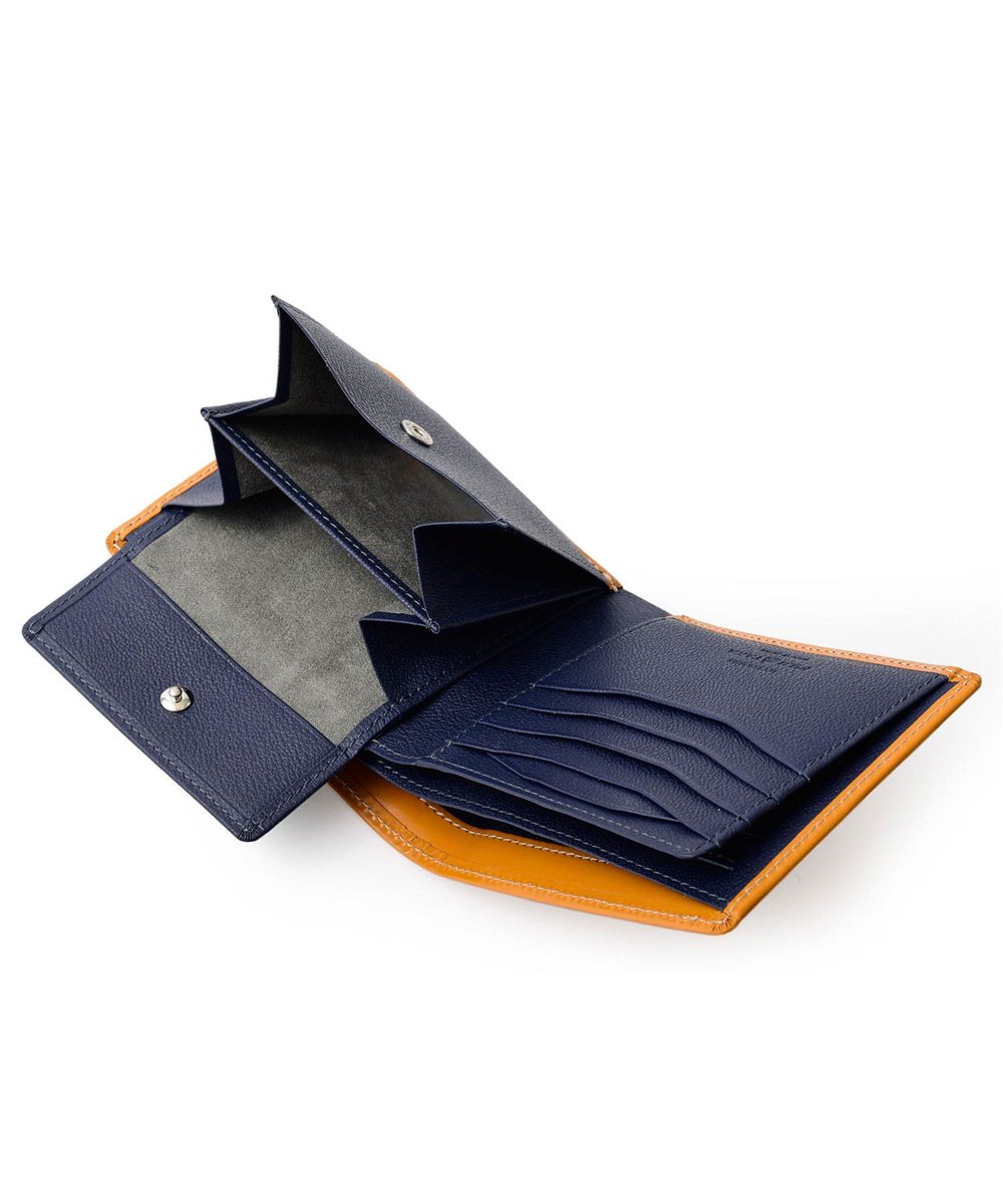 フジタカ ジョセフ ブライドルレザー 二つ折り財布 カード段11